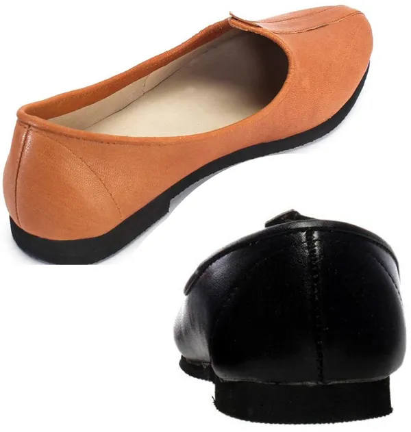 Tan_&_Black_Synthetic_Leather_Premium_Jutis_Shoe_For_Men