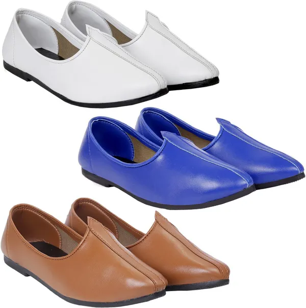 Multicolor_PU_Premium_Jutis_Shoe_Combo_For_Men_&_Boys_(Pack_Of_3)