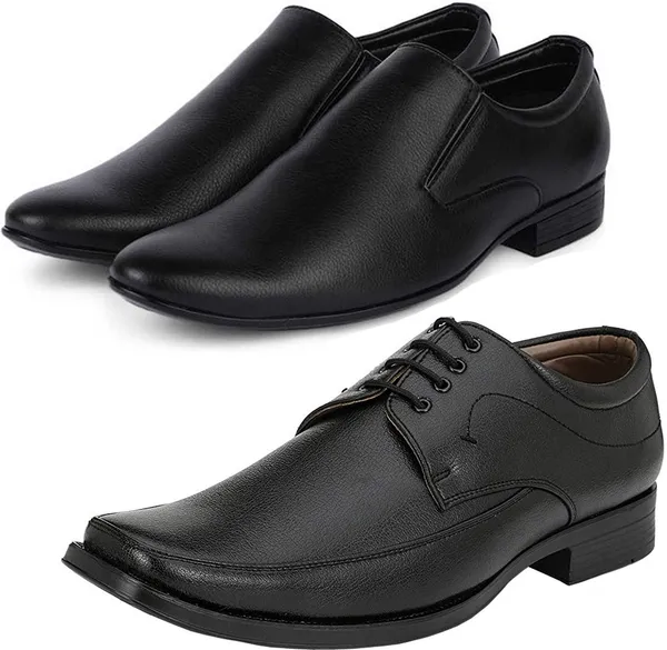 Black_PU_Premium_Lace_Up_Shoe_For_Men