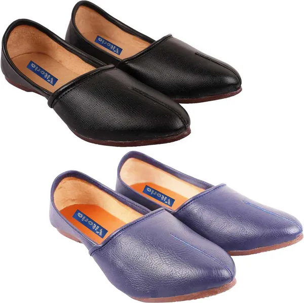 Black_&_Blue_PU_Premium_Mojaris_Shoe_For_Men
