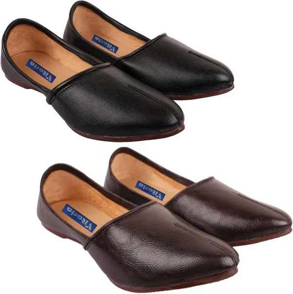 Black_&_Brown_PU_Premium_Mojaris_Shoe_For_Men