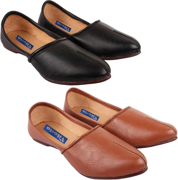 Black_&_Tan_PU_Premium_Mojaris_Shoe_For_Men