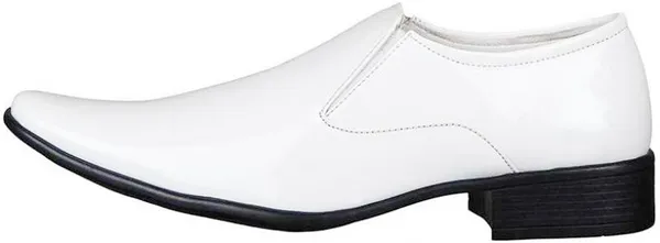 Black_&_White_PU_Premium_Jutis_Shoe_For_Men
