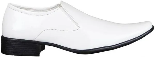 Black_&_White_PU_Premium_Jutis_Shoe_For_Men