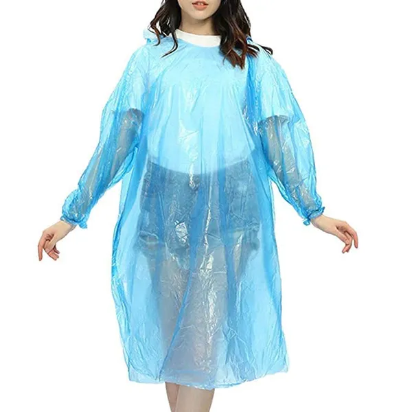 White_&_Multicolor_Rain_Cards_-_Pocket_Anytime_Rain_Coat_-_Pack_of_2