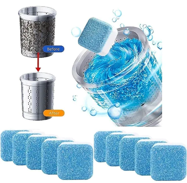 White_and_Blue__Washing_Machine_Cleaning_Tablets_(Pack_of_12)_Buy_6_Get_6_Free_-_1_Year_Supply