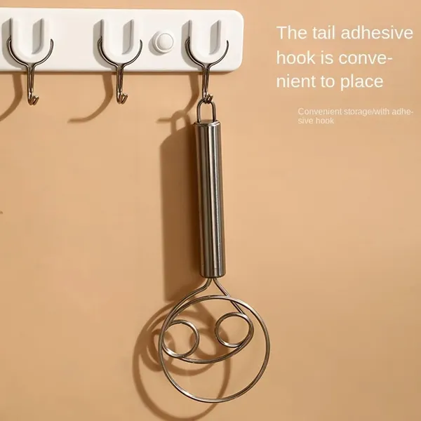 TrendsYo™_Premium_Steel_Atta_Mixer_/_Dough_Whisk_-🔥Buy_1_Get_1_FREE🔥_+_3_Premium_Wire_Dishwash_Cloth_Absolutely_Free