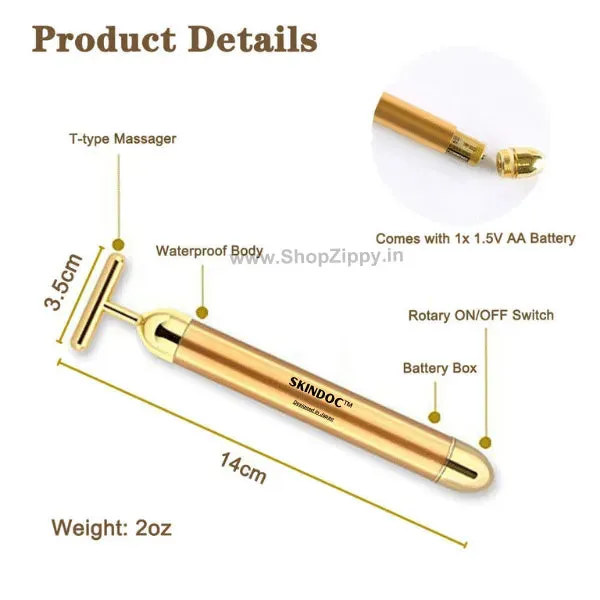 SkinDoc_24k_Gold_Massager_(Alia's_Favorite_-_Celebrity_Approved_Worldwide)