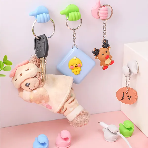 Multicolor_Premium_Quality_Thumb_Hook_(Pack_of_10)