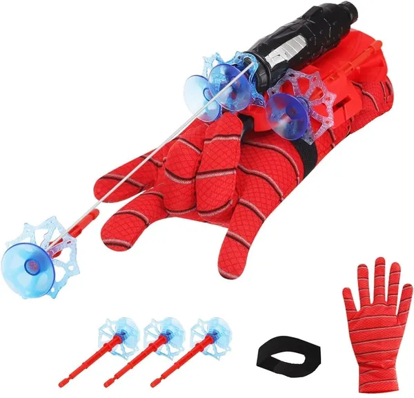 KiddoJoy™_Premium_Quality_Spiderman_Web_Shooter