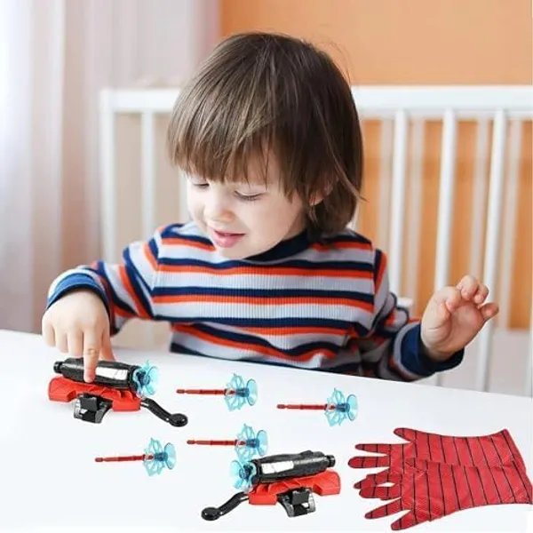 KiddoJoy™_Premium_Quality_Spiderman_Web_Shooter