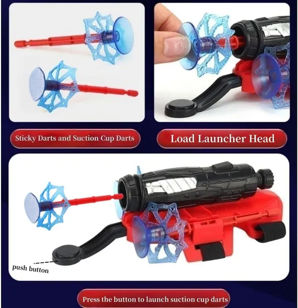 KiddoJoy™_Premium_Quality_Spiderman_Web_Shooter