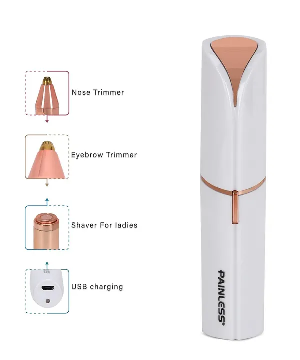 White_Premium_Quality_Premium_Face_Trimmer