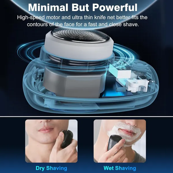 Silver_Premium_Quality_Electric_Mini_Shaver