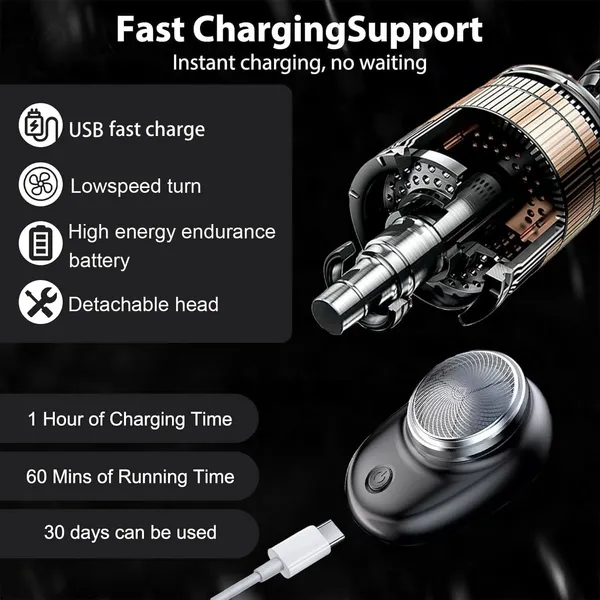 Silver_Premium_Quality_Electric_Mini_Shaver
