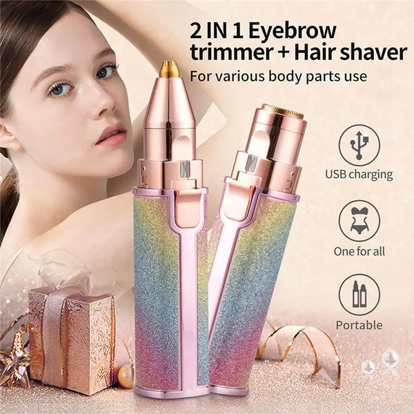 Rainbow_&_Multicolor_18k_Gold_Plated_Premium_Eyebrow_Trimmer