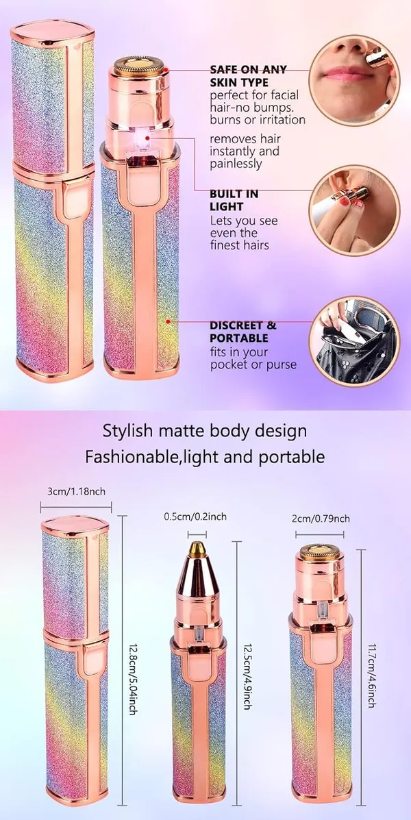 Rainbow_&_Multicolor_18k_Gold_Plated_Premium_Eyebrow_Trimmer