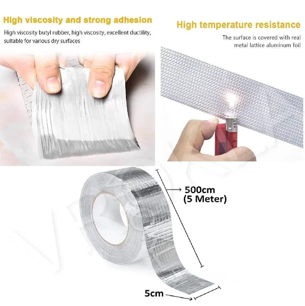 Silver_Premium_Quality_Aluminium_Waterproof_Tape
