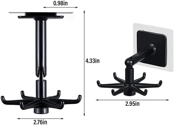 Black_&_White_360_Rotatable_Wall_Hooks_(Pack_of_2_/_4_/_6)