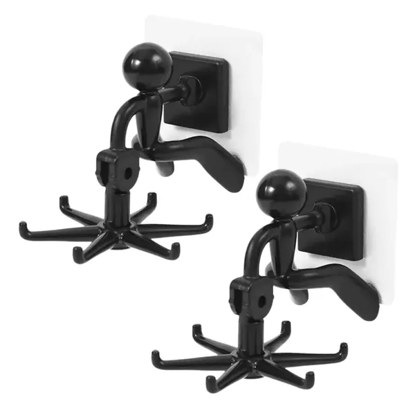 Black_&_White_360_Rotatable_Wall_Hooks_(Pack_of_2_/_4_/_6)