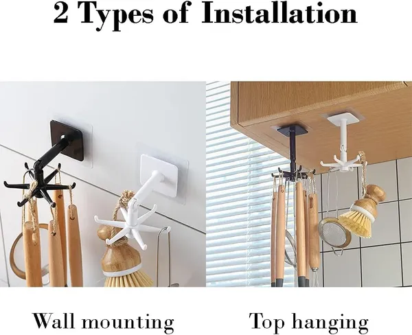 Black_&_White_360_Rotatable_Wall_Hooks_(Pack_of_2_/_4_/_6)