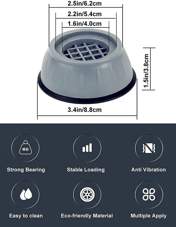 Grey_Anti_Vibration_Pads_-_Washing_Machine_/_Refrigerator_/_Home_Appliances
