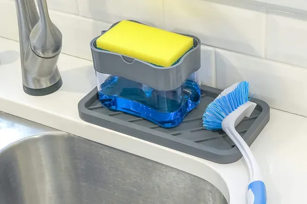 TrendsYo™_Premium_Liquid_Soap_Dispenser_With_Free_Sponge