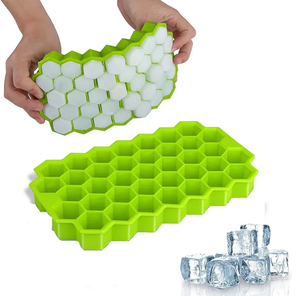 Honeycomb_Ice_Cube_Tray_Set_-_Pack_of_2