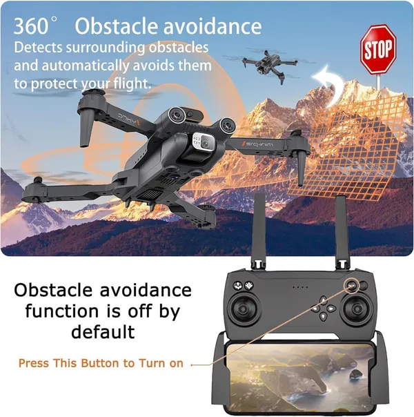 Wifi_Camera_Remote_Control_With_Gesture_Selfie_Flips_Mode_Foldable_Toy_Drone