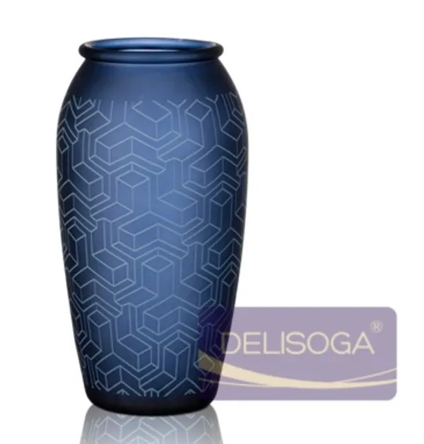 Flower_Vase_Glass_Sapphire_-_Persian_Blue