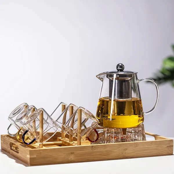 550ML_Borosilicate_Round_Glass_Kettle_with_SS_Infuser_for_Tea/Coffee_Home_Office_Gift