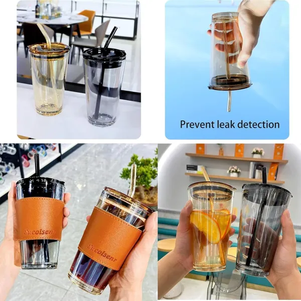 450ml_Sipper_Coffee_Mug_with_Leather_Sleeve_with_Straw