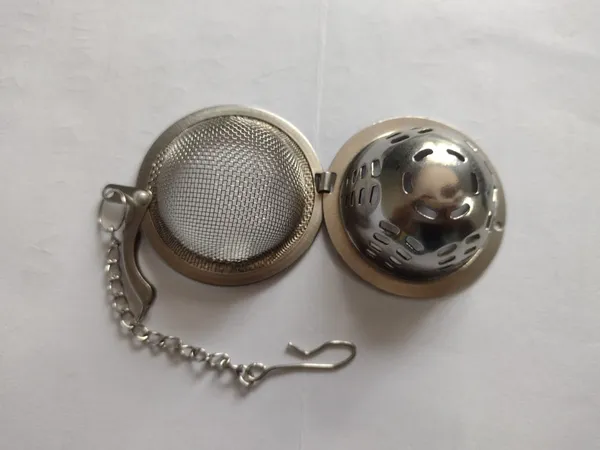 Tea_Infuser_Ball__Shape_with_Chain_Half_Mesh_,_Dia_5cm_,_SS_Food_Grade