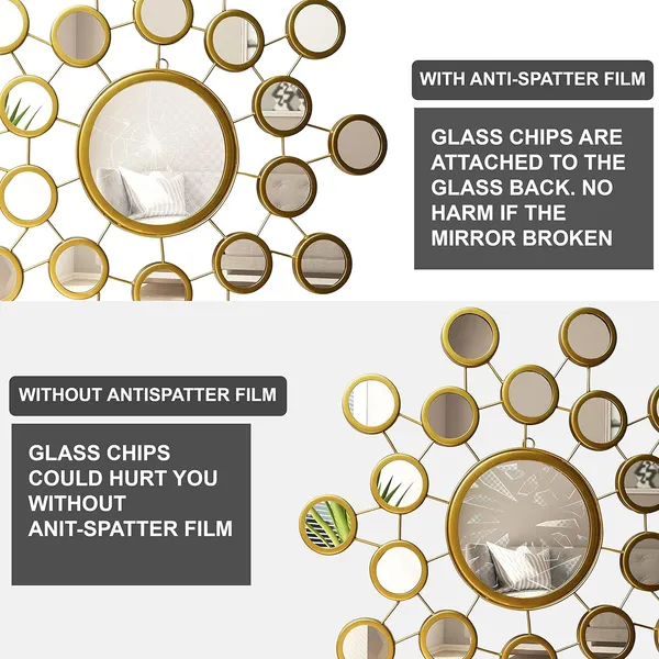 Gold_Bubble_Round_Designed_Steel_Glass_Framed_Wall_Mirror