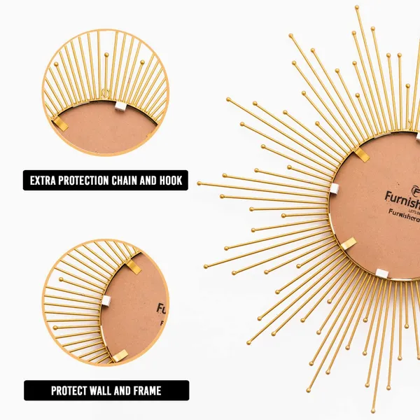 Gold_Sparkling_Sun_Designed_Wall_Mirror