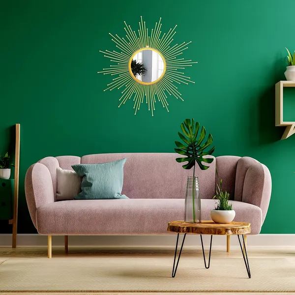 Gold_Sparkling_Sun_Designed_Wall_Mirror