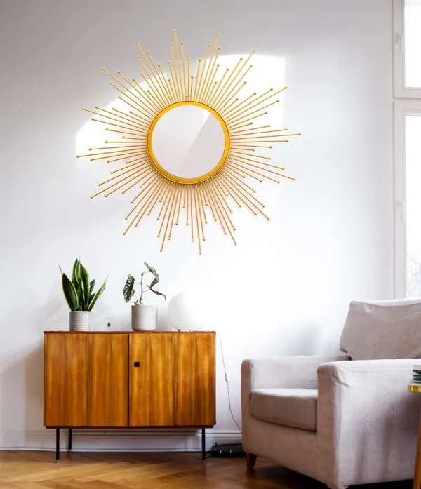 Gold_Sparkling_Sun_Designed_Wall_Mirror
