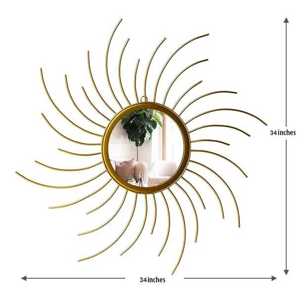 Gold_Sun_Burst_Curly_Framed_Wall_Mirror