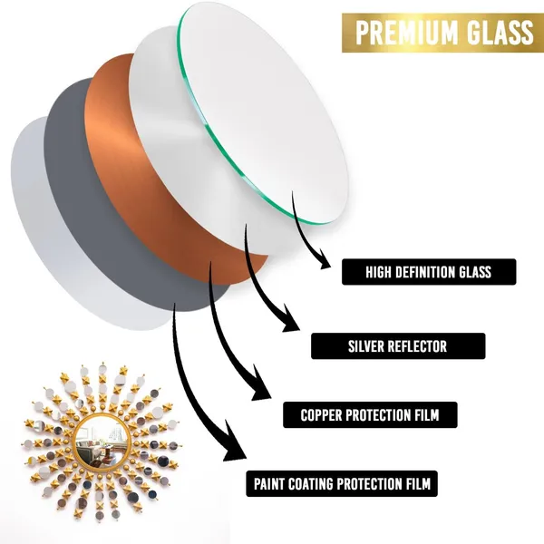 Gold_Glass_Round_Framed_Wall_Mirror