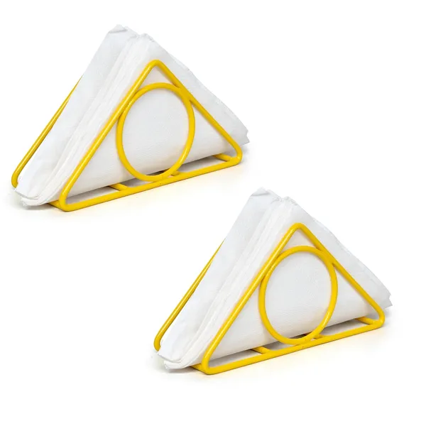 Set_Of_2:_Yellow_Premium_Metal_Napkin_Stand_&_Napkin_Holder_for_Kitchen_&_Dining_Table