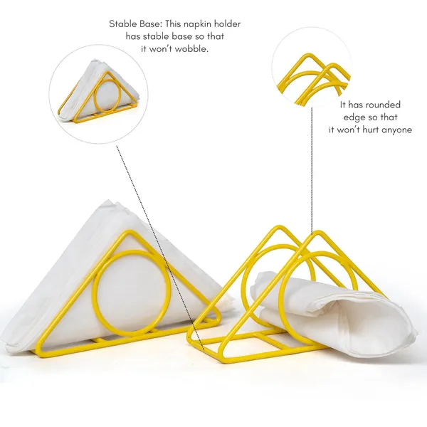 Set_Of_2:_Yellow_Premium_Metal_Napkin_Stand_&_Napkin_Holder_for_Kitchen_&_Dining_Table