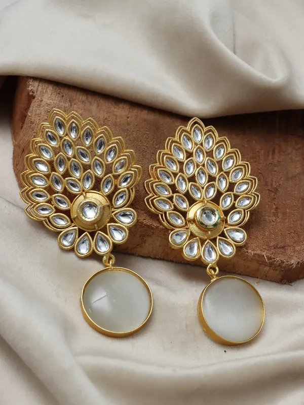 White_Kundan_Stud_Dangler_Monalisa_Earrings