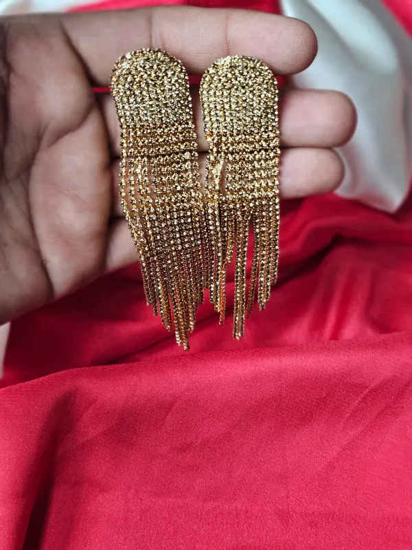 Antique_Jhumka_Earrings_For_Women_|_Golden