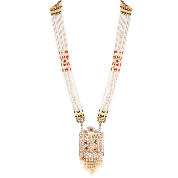 Royal_Marcasite_Pendant_Necklace_With_Earrings_For_Women_|_White