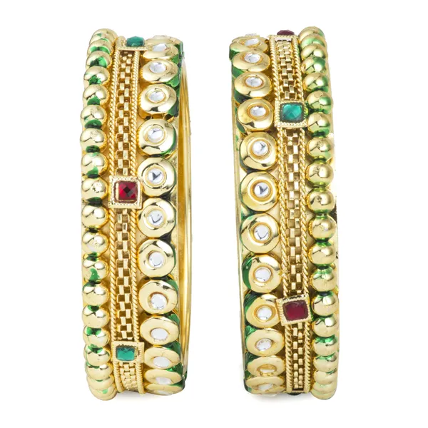 Traditional_Ethnic_Bangles_For_Women_|_Set_of_2_|_Golden