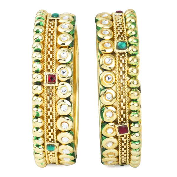Traditional_Ethnic_Bangles_For_Women_|_Set_of_2_|_Golden