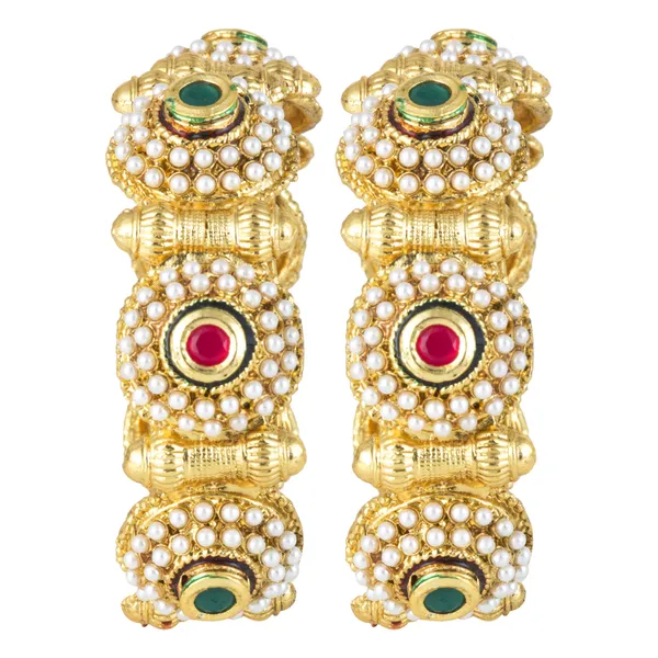 Traditional_Ethnic_Bangles_For_Women_|_Set_of_2_|_Golden