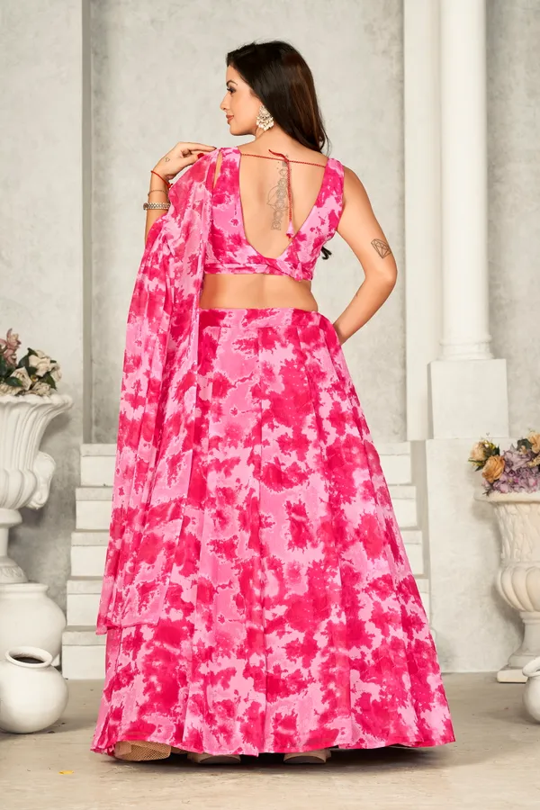 Pink_Printed_Lehenga_Choli_With_Dupatta_For_Women