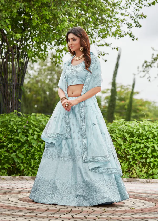 Sky_Blue_Embroidery_Work_Lehenga_Choli_With_Dupatta_For_Women