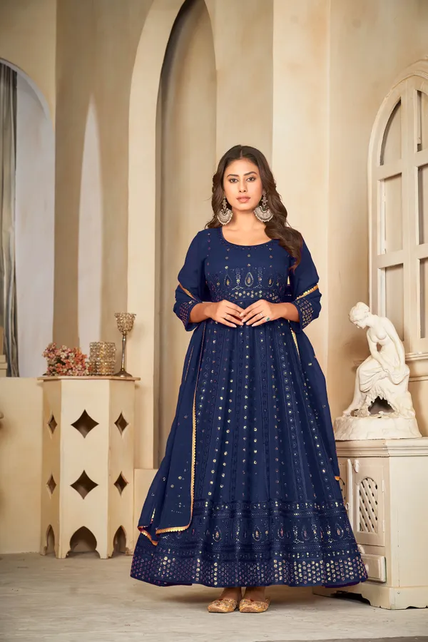 Blue_Crepe_Anarkali_Suit_For_Women